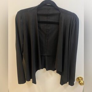 Black Faux Suede Jacket
